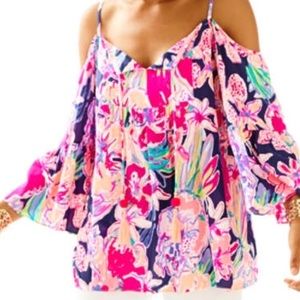 EUC Lilly Pulitzer Alanna Navy Tipping Point